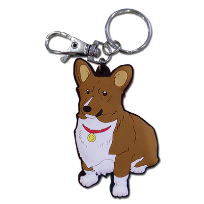 Cowboy Bebop Ein Spike's Corgi Dog PVC Key Chain Official