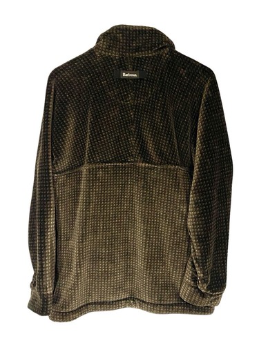 Barbour Polartec Fleece 1/4 Zipper Country Jacket A260 Men’s Small Hoodie - Picture 3 of 6