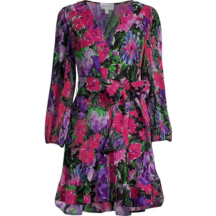 milly liv belted pleated dress CALIWANDERLUX on LTK