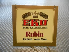 EKU Rubin Zapfhahnschild M630