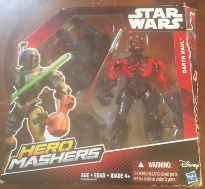 Star Wars DARTH MAUL Hero Mashers MIP Disney Hasbro 2015 Ages 4+