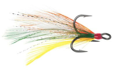 VMC 8651DT Dressed X-Rap Treble Hook - Firetiger - Size 2 - Pack of 2