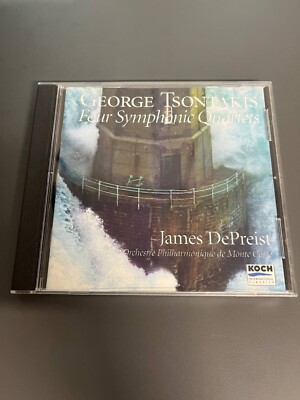 George Tsontakis Four Symphonic Quartetes by James DePreist Philharmonique CD