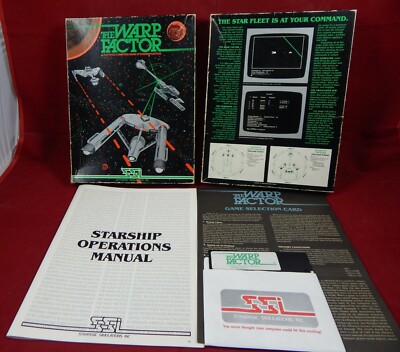 Apple 2:  The Warp Factor - SSI 1981