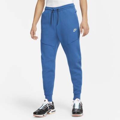 nike tech fleece pants サイズL 美品  supreme NEW Size L Nike Tech Fleece Dark Teal Blue Black Sweatpants
