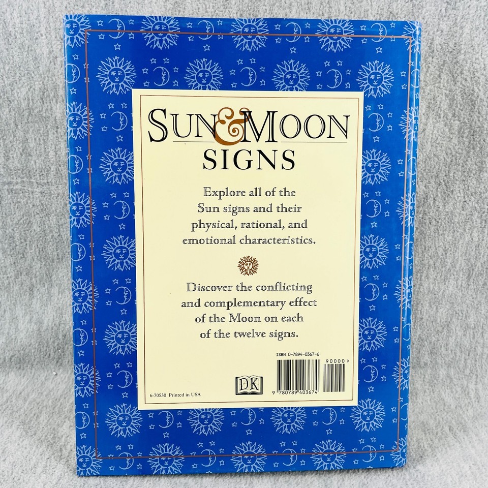 Sun and Moon Signs Illustrated Guide Julia and Derek Parker Hardback ...