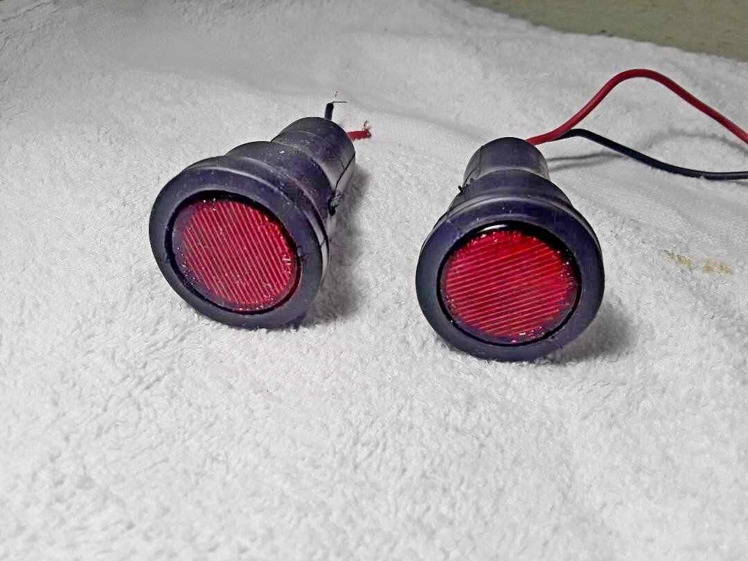 Maserati Ferrari, Iso- door edge warning light assembly-Lucas 750