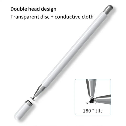 Thin Capacitive Touch Screen Pen Stylus For iPhone iPad Samsung PDA Phone Silver - Picture 1 of 10