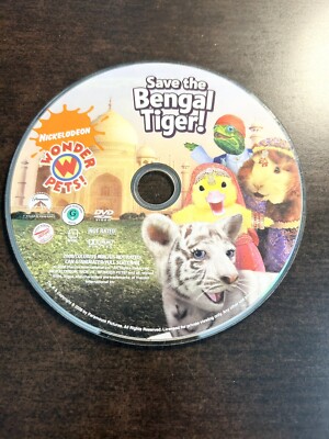 📀 Wonder Pets Save The Bengal Tiger! (DVD, 2008) DVD ONLY No Case