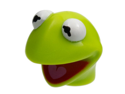 NEW LEGO - Head Modified - The Muppets - Kermit the Frog x 1