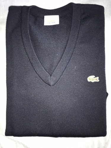 MAGLIONE LACOSTE UOMO BLU - TAGLIA 5 | eBay