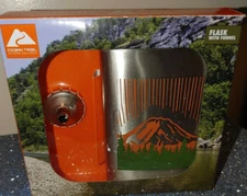 Ozark Trail 7.5 oz Stainless Steel Flask with Funnel variety of artwork