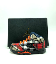 NEW Toddler NIKE AIR Jordan 5 Retro TD Plaid/Black/Orange FD4813 008