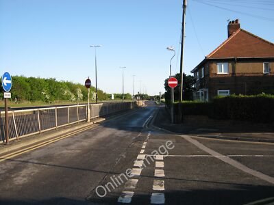 Foto 6x4 Jones Straße und Lightfoot Halbmond Hartlepool oben auf Jone c2010