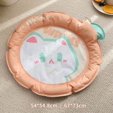 Summer Cooling Mat for Cats Lele Cat Pet Ice Pad Durable Chew Proof Cooling Bed