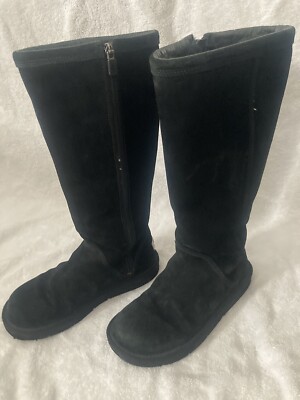 black ugg boots tall