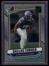 2024 Clearly Donruss #14 Dallas Turner Clearly The Rookies Green #/25