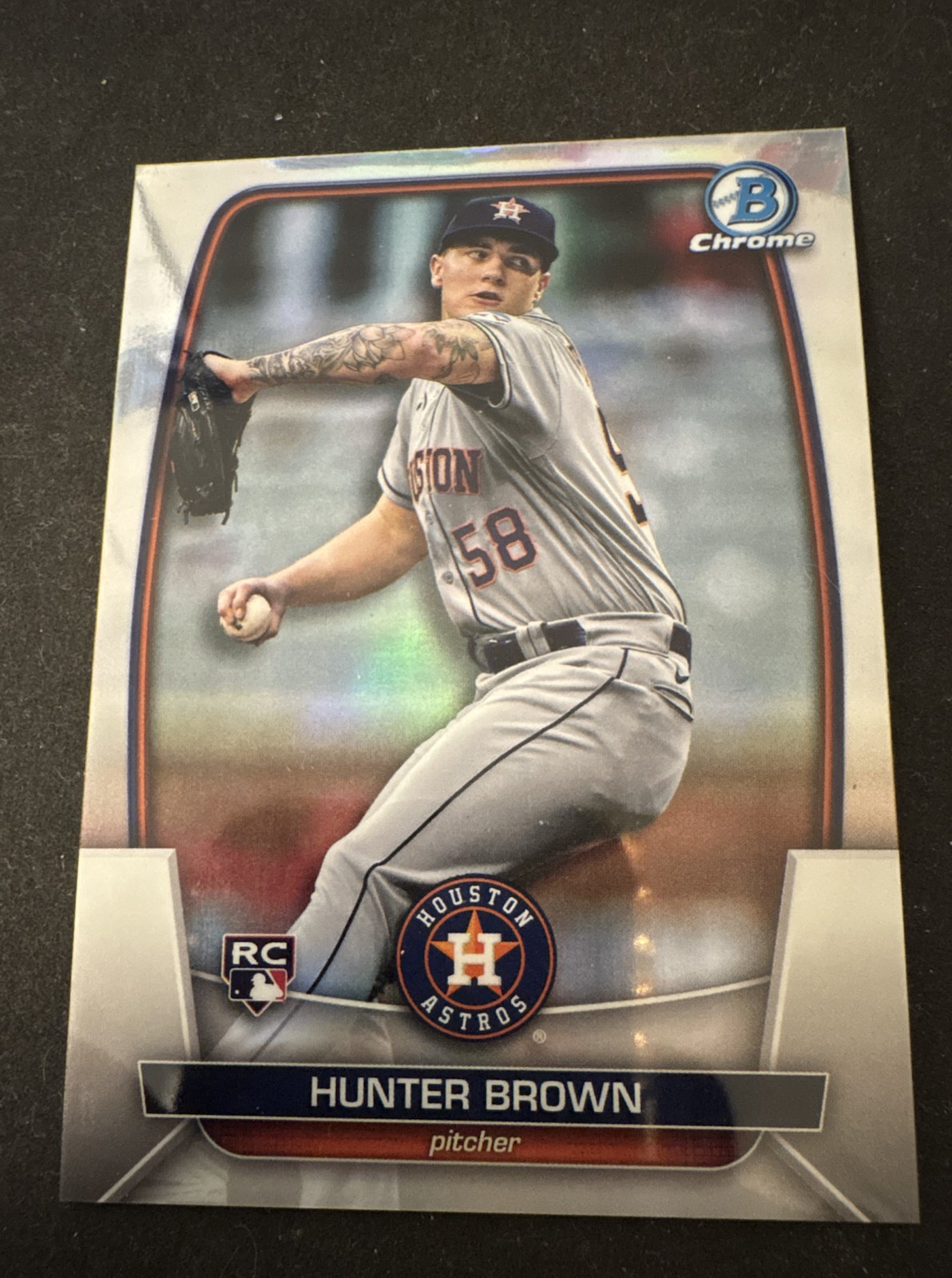 2023 Bowman Chrome - Hunter Brown #69 Refractor /499 (RC)