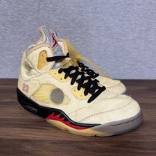 Nike Air Jordan 5 Retro Off White Sail DH8565-100 Size 9