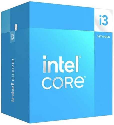 CPU - Intel Core i3 processor - 14100F - 12M Cache tot 4.70 GHz - Socket 1700 - - Afbeelding 4 van 4
