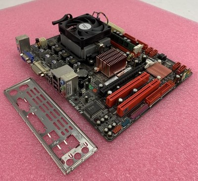 BioStar A780L3G Motherboard AMD Sempron 145 2.8GHz 1GB RAM 1 Stick w/ Shield