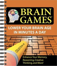 Brain Games #5 : Lower Your Brain Age in Minutes a Day (Brain Games - VERY GOOD