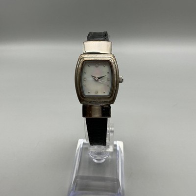 Mary Kay Womens Watch 23mm MOP Dial Silver Tone Black  display picture 3