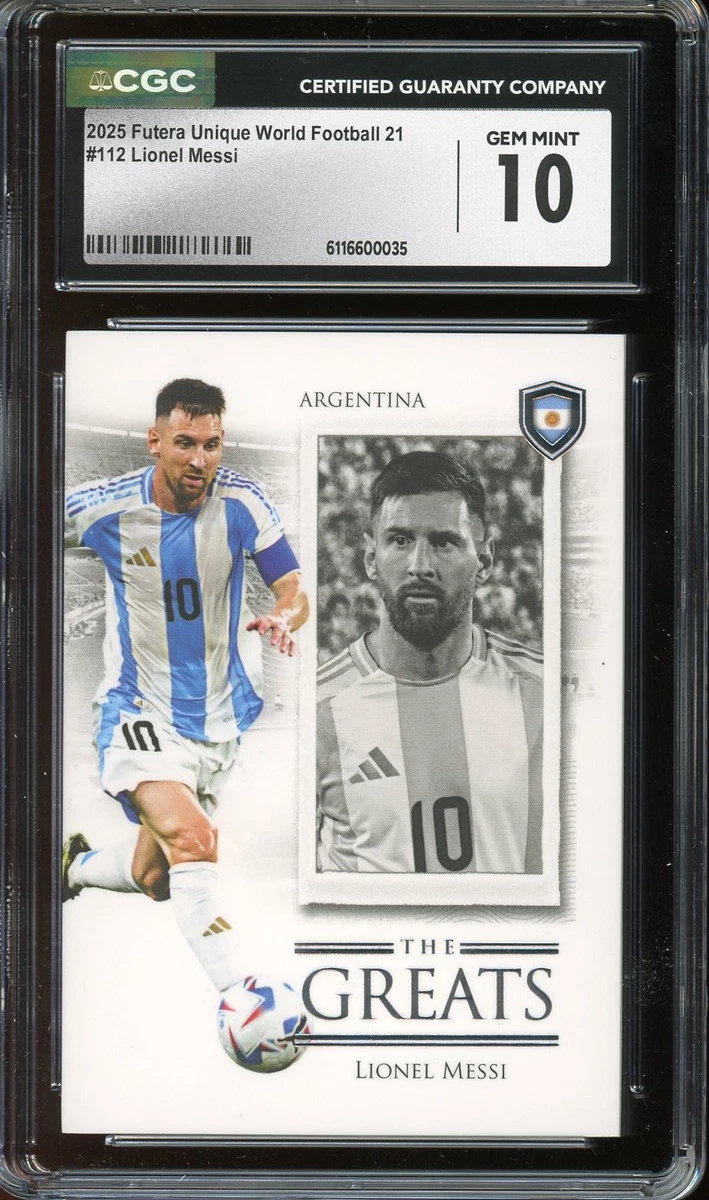 2025 Futera Unique World Football - Lionel Messi #112 for sale | eBay
