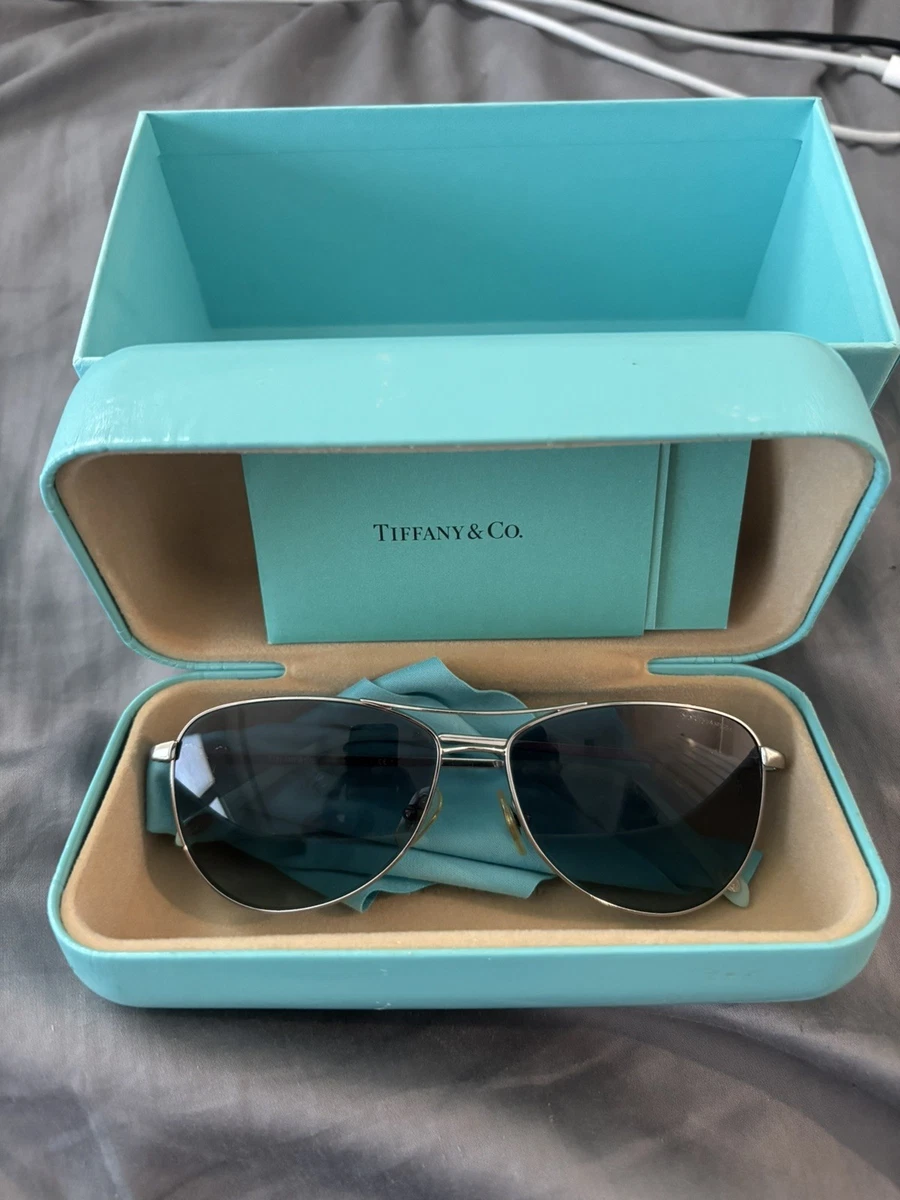 Tiffany & Co. Blue Aviator Sunglasses for Women for sale | eBay