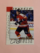 Cale Hulse 1997-98 Pinnacle Be A Player Auto Autograph 