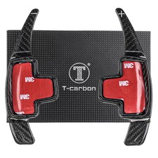 T CARBON ECHT Schaltwippen SCHWARZ f&uuml;r MERCEDES E-Klasse W212&nbsp;S212 09-16