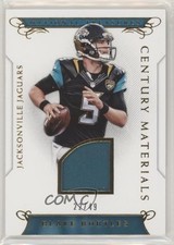 2016 Panini National Treasures Century Materials Prime /49 Blake Bortles 12vy