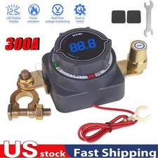 5-80V Battery Power Cut Master Switch Disconnect Isolator On-Off Marine Car RV
