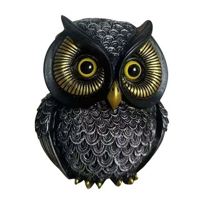 Owl Figurine Light 3D LED Resin Soft Lamp Kids Night Light for best service