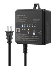 W Low Voltage Landscape Lighting Transformer 120V AC to 12V DC Timer Photocell