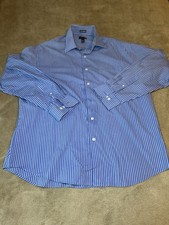 Van Heusen Dress Shirt men's L 16-16.5 USA Made VTG RETRO