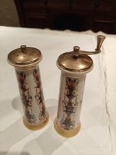 LENOX Vintage 1970 s LIDO Salt Shaker & Peppe...