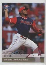 2018 Topps Now Players Weekend /1643 Jaime Barria #PW-03 fl4