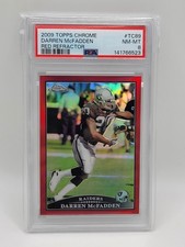 2009 Topps Chrome - Darren McFadden #TC89 Red Refractor /25