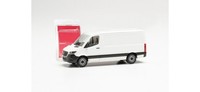 herpa 013871 herpa Minikit: Mercedes-Benz Sprinter `18 Kasten Flachdach - Wei...