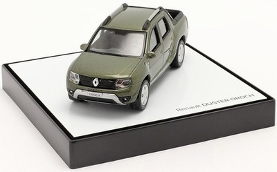 NOREV - RENAULT Duster Oroch pick-up 2016 grey/metallic green manufacturer bo...