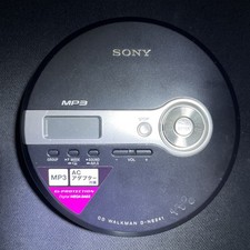 SONY CD Walkman D-NE241 CD Player Black Portable Compact MP3 CD-R/RW