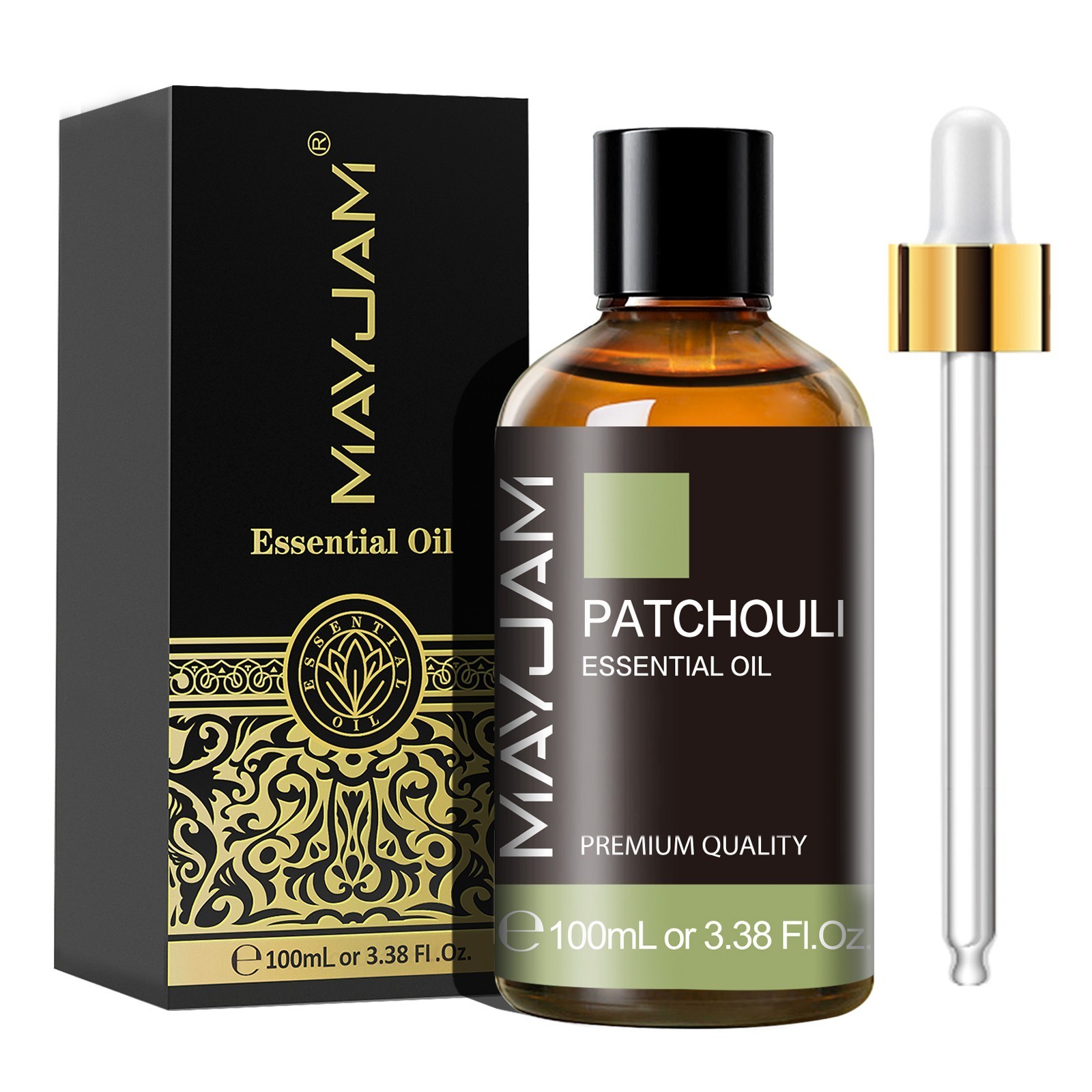 S - 3.38 Fl Oz - 100% Pure & Natural - Therapeutic Grade Oil