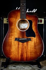 Taylor 220ce Koa Deluxe Dreadnought Electro-acoustic Guitar | Shaded Edgeburst
