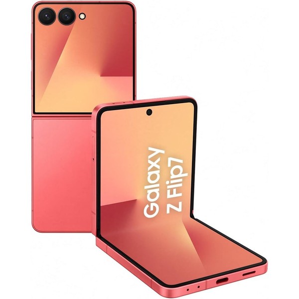 Samsung Galaxy Z Flip7 5G Smartphone Neu Vom HäNdler OVP - 256GB Coralred Rot-image