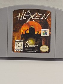 Hexen (Nintendo 64 N64) VGC Authentic Cartridge Only - Tested & Ships Fast