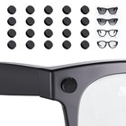 20PCS Privacy Shade Stickers for Meta Glasses Ray-Ban Wayfarer Skyler Headliner 
