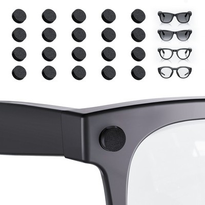 20PCS Privacy Shade Stickers for Meta Glasses Ray-Ban Wayfarer Headliner DFG
