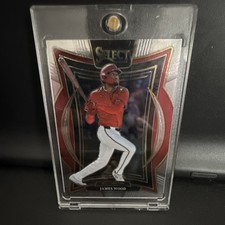 2025 Panini Select - Concourse James Wood #36 Silver Prizm (RC)