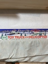 1995 Hess Toy Truck and Helicopter . BRAND NEW in BOX!!